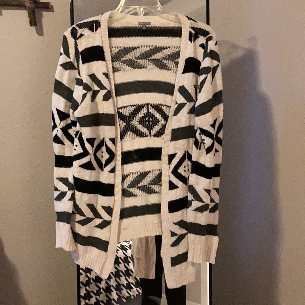 Long Aztec sweater - Picture 3 of 5